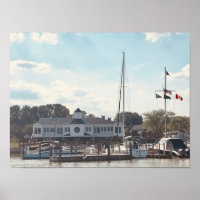 Marina en Huron, fotografía de Ohio
