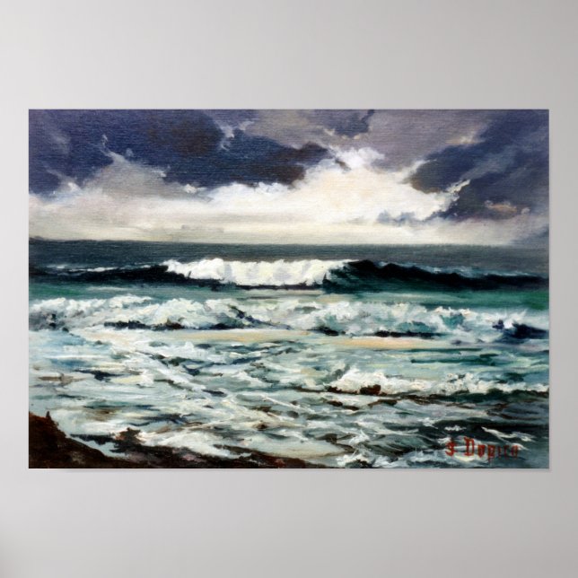 Póster Marina/Mariña/Marine (Frente)