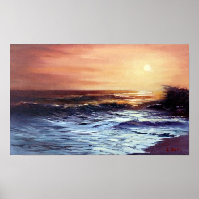 Póster Marina/Mariña/Marine (Frente)