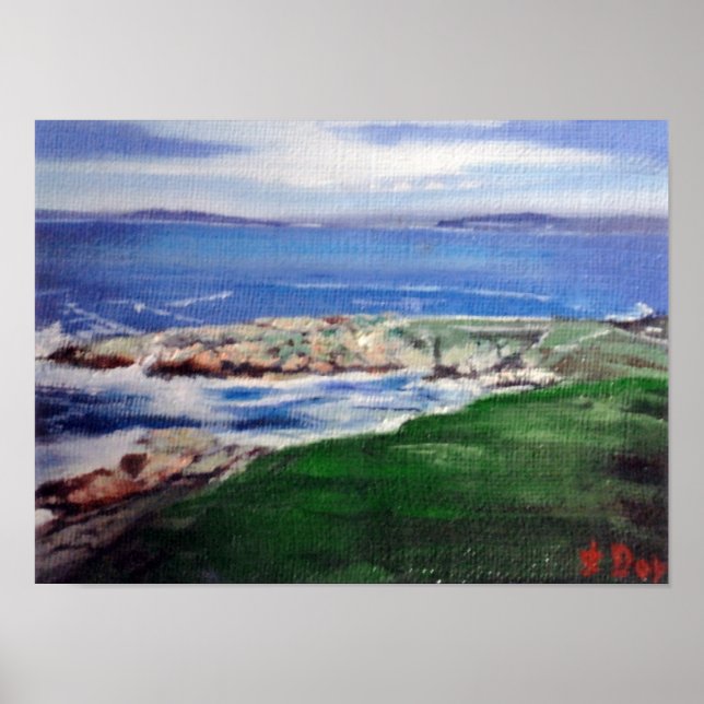 Póster Marina/Mariña/Marine (Frente)