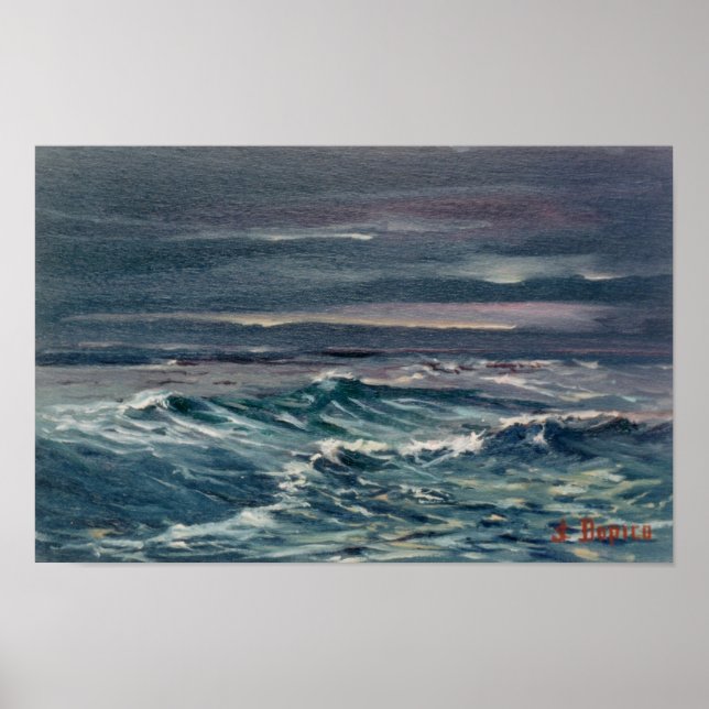 Póster Marina/Mariña/Marine (Frente)