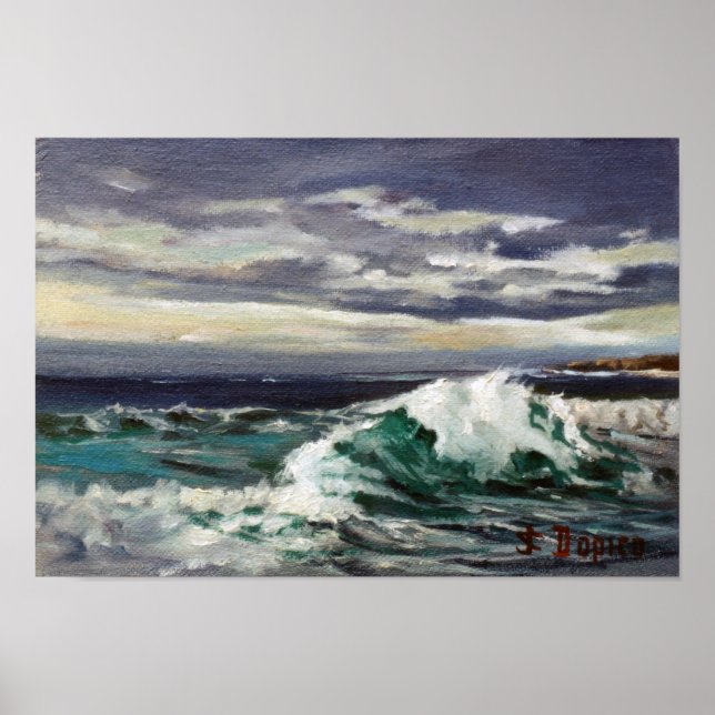 Póster Marina/Mariña/Marine (Frente)