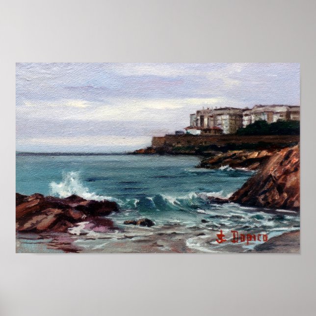 Póster Marina/Mariña/Marine (Frente)