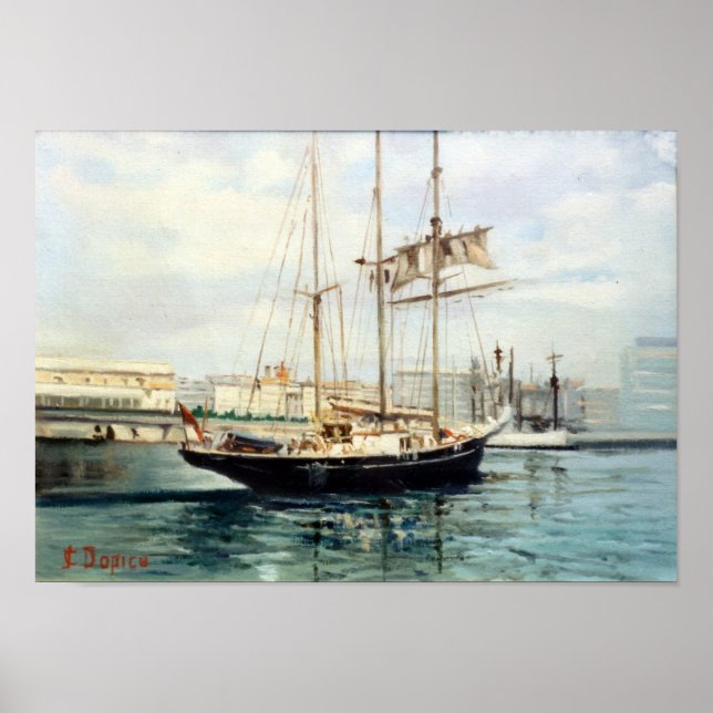 Póster Marina/Mariña/Marine (Frente)