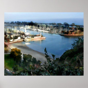 Póster Marina Overlook at Dana Point