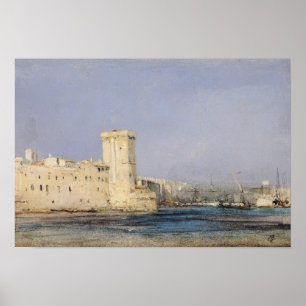 Póster Marine Fortress, 19th century
