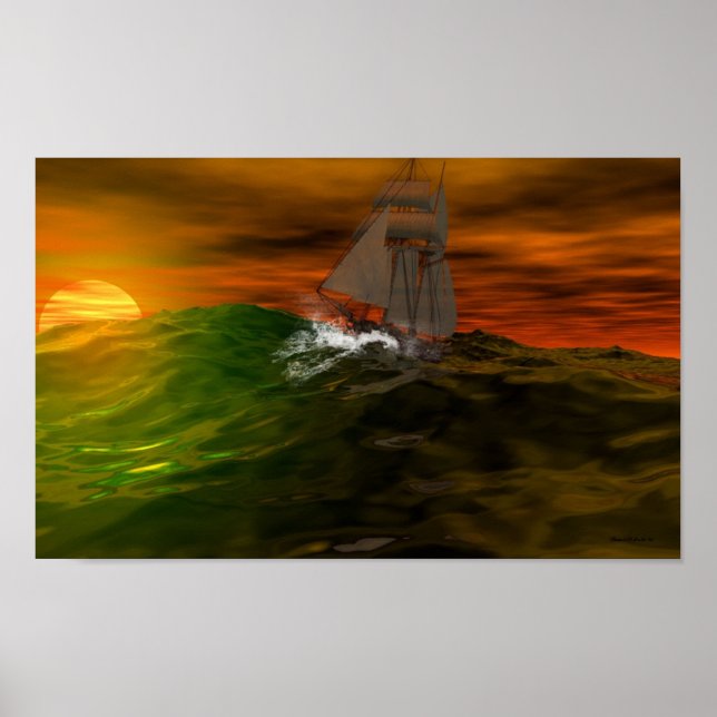 Póster Marinero (Frente)