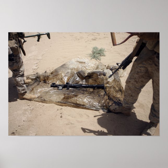 Póster Marines (Frente)