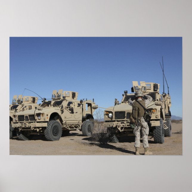 Póster Marines de Estados Unidos (Frente)