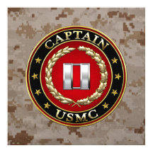 Marines Estadounidenses: Capitán (USMC Capt) [3D]