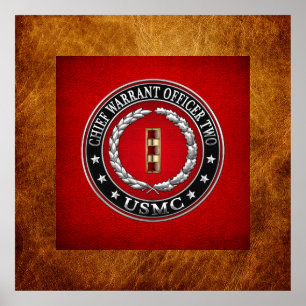Póster Marines Estadounidenses: Orden Principal Dos (USMC