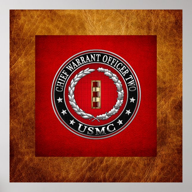 Póster Marines Estadounidenses: Orden Principal Dos (USMC (Frente)