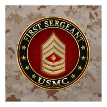 Marines Estadounidenses: Primer Sargento (USMC 1st