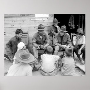 Póster Marines Junior: 1919