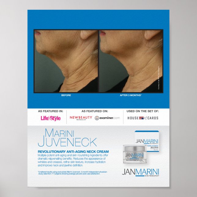 Póster Marini Juveneck Results 8x10" (Frente)