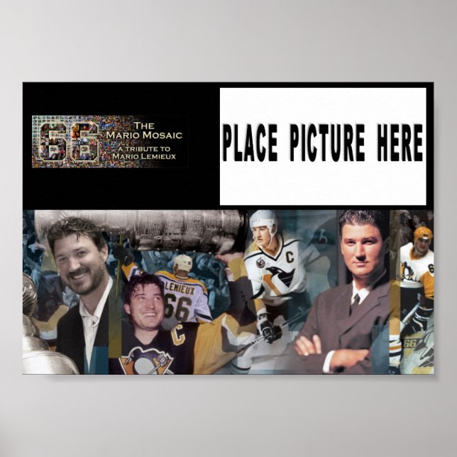 Póster Mario Mosaic Poster con foto individual (Frente)