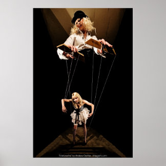 Póster "Marioneta" por Andrew Gettler