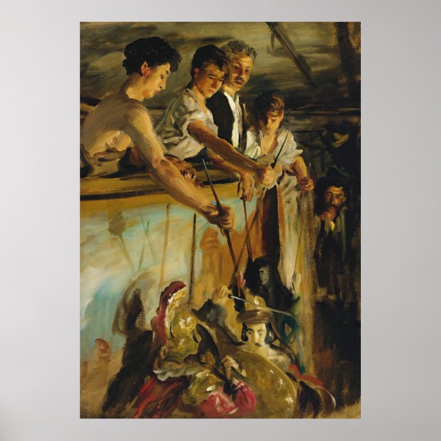 Póster Marionetas, John Sargent (Frente)