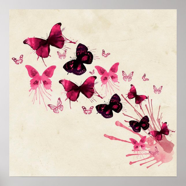 Póster Mariposa (Frente)