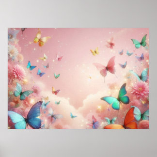 Póster mariposa