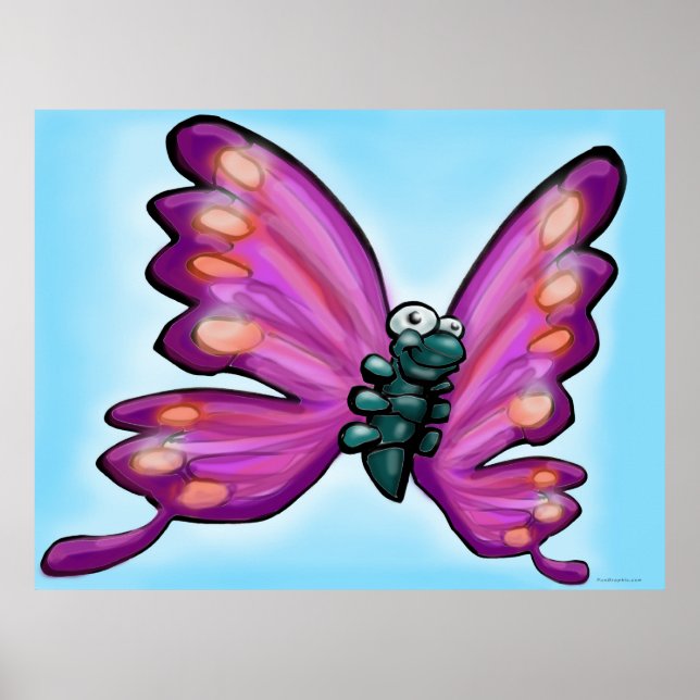 Póster Mariposa (Frente)