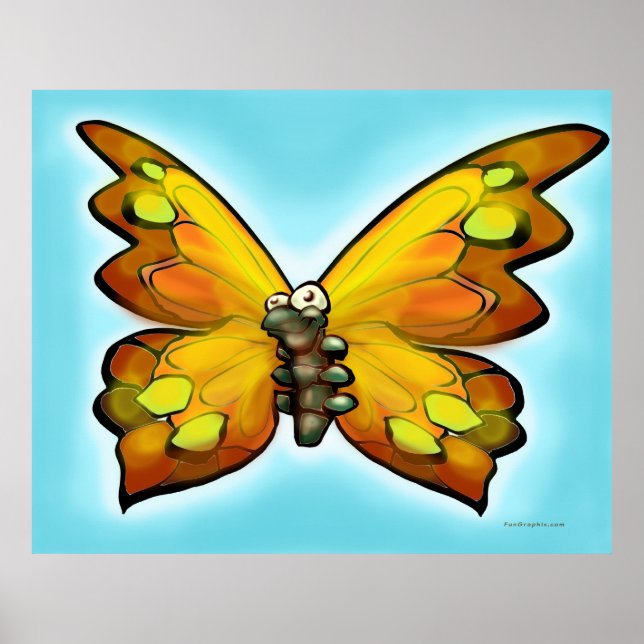 Póster Mariposa (Frente)