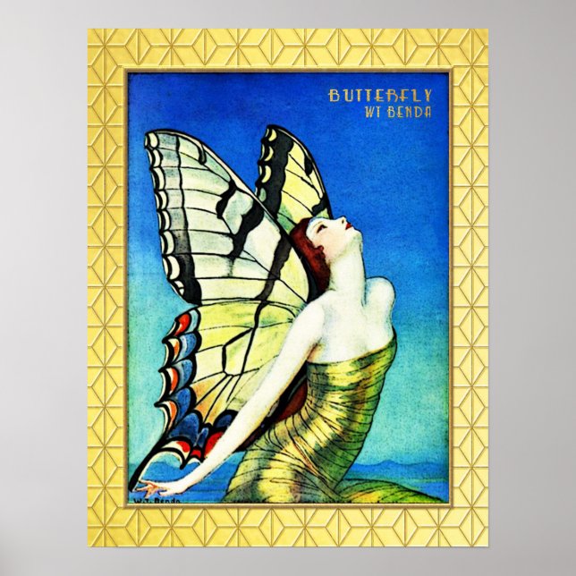 Póster Mariposa 1923 (Frente)