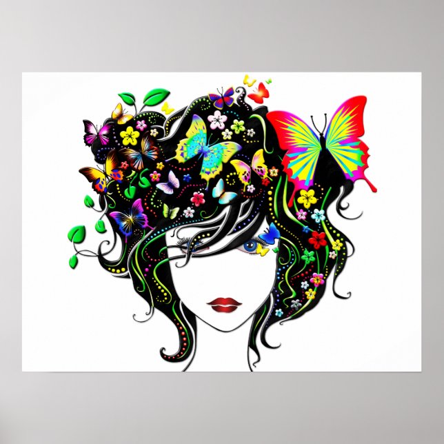 Póster Mariposa 1A Poster (Frente)