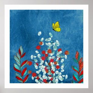 Póster Mariposa Amarilla