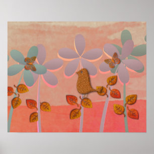 Póster Mariposa Cuta