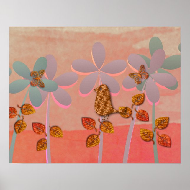 Póster Mariposa Cuta (Frente)