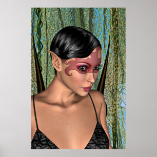 Póster Mariposa de hadas