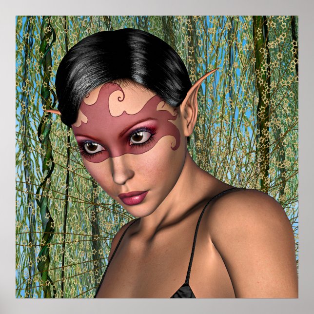 Póster Mariposa de hadas (Frente)