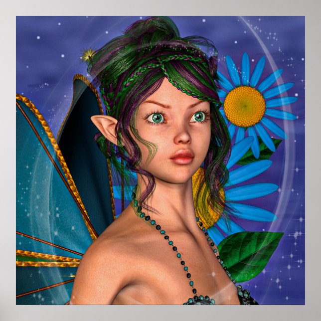 Póster Mariposa de hadas (Frente)