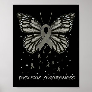 Póster Mariposa de sensibilización
