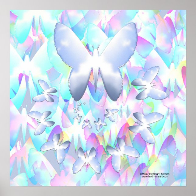 Póster Mariposa del cielo (Frente)