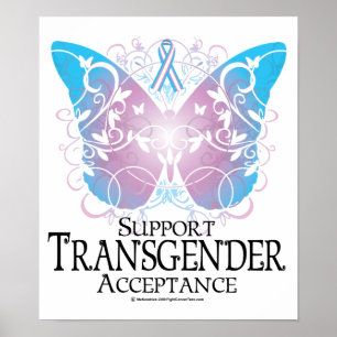 Póster Mariposa del transexual