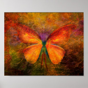 Póster Mariposa elegante