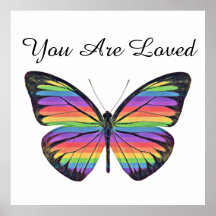 Mariposa, eres un Poster amado