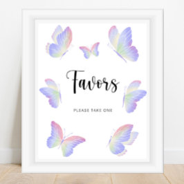 Póster Mariposa está en camino \  Favores