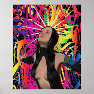 Póster Mariposa Estrella