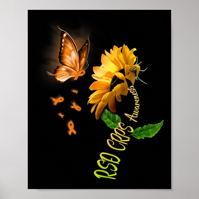 Póster Mariposa Girasol RSD Conciencia 1 (Frente)