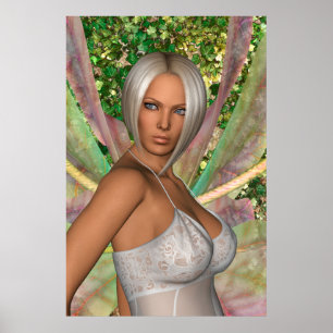 Póster Mariposa Hada