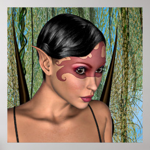 Póster Mariposa Hada