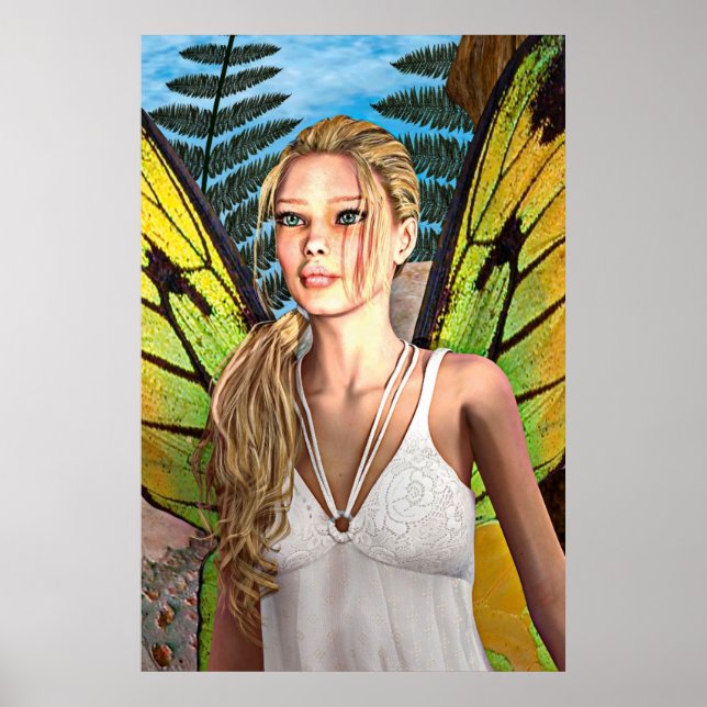 Póster Mariposa Hada (Frente)