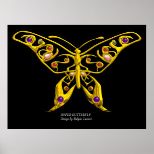 Póster MARIPOSA HIPER, tamaño colosal