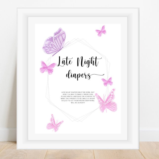 Póster Mariposa \ Juego de pañales nocturnos (Subido por el creador)