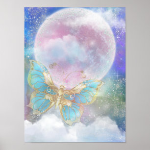 Póster Mariposa Moon
