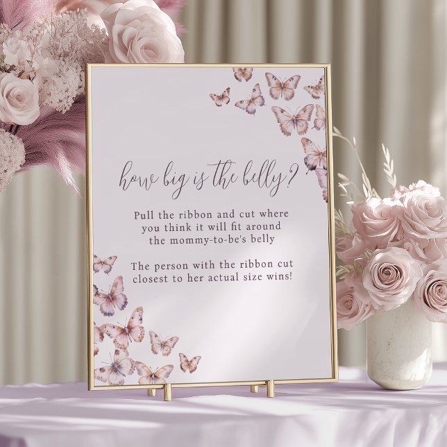 Póster Mariposa Púrpura Y Rosa ¿Qué Tan Grande Es El Jueg (Subido por el creador)