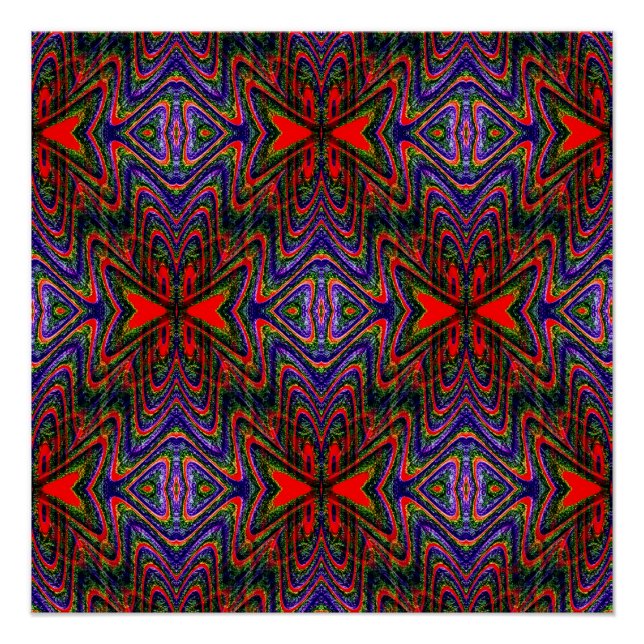 Póster Mariposa Tiki... (Anverso)